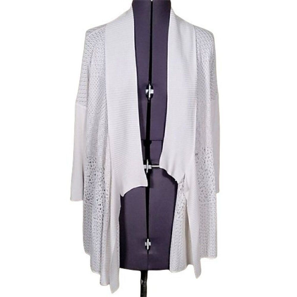 NWOT Eileen Fisher Lightweight Knit Open Front Cardigan Sz S